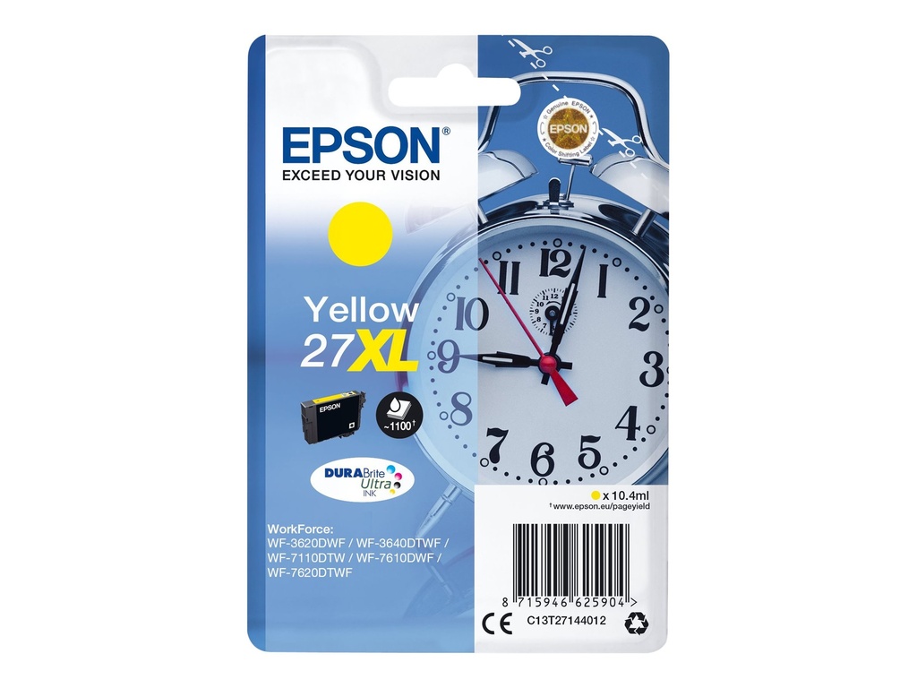 Epson 27XL - 10.4 ml - XL - jaune