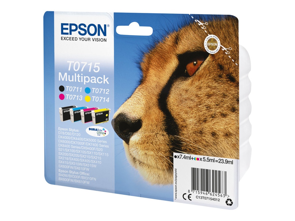 Epson T0715 Multipack - Pack de 4