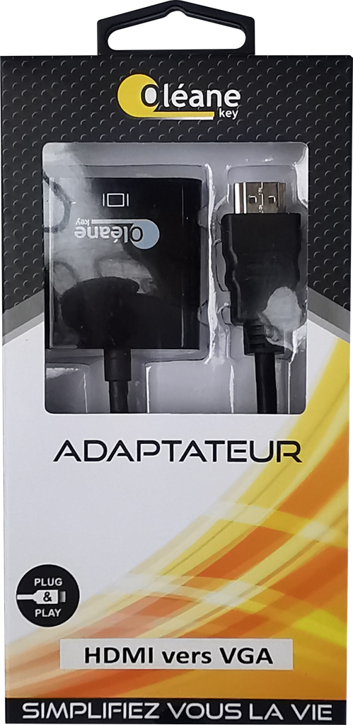 ADAPTATEUR HDMI vers VGA Oléane key