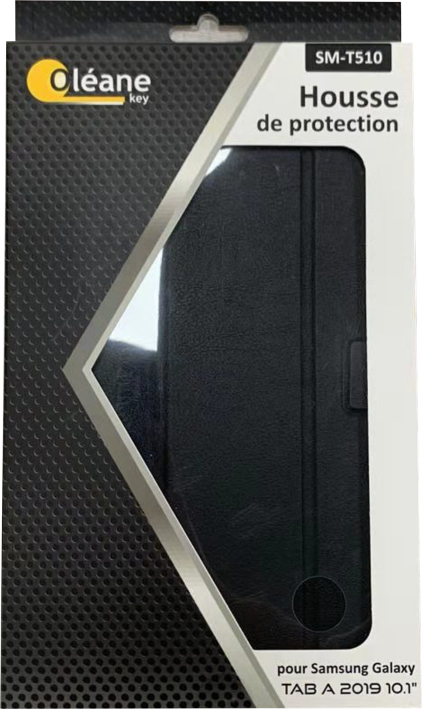 OLEANE Key Housse pour Samsung Galaxy TAB A 2019 10.1&quot; T510 Noir