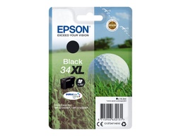 [C13T34714010] Epson Golf ball Singlepack Black 34XL DURABrite Ultra Ink