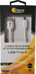 [OLCA-USBTYPEC] OLEANE Key Cable de CHARGE et SYNCHRONISATION USB Type-C 1m - Digital
