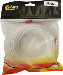 [C-RJ45-10M] OLEANE Key Cable reseau RJ45 CAT-6 SFTP cuivre blinde droit -10m- blanc Oleane - Network - CAT 6